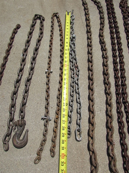 TOW & ASSORTED CHAINS