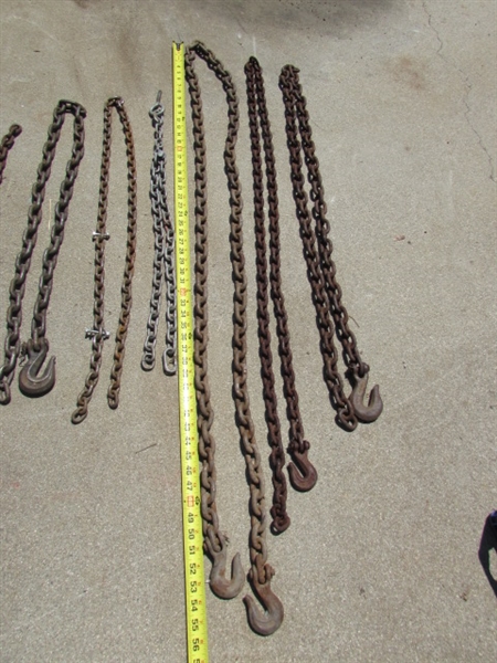 TOW & ASSORTED CHAINS