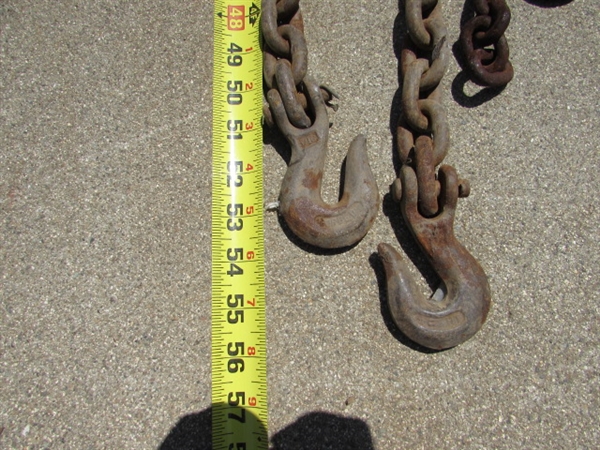 TOW & ASSORTED CHAINS