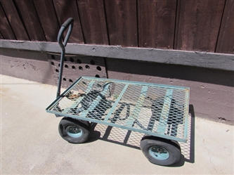 METAL YARD CART