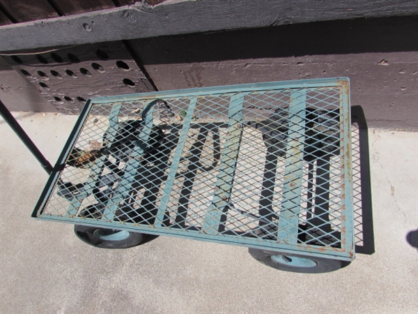 METAL YARD CART