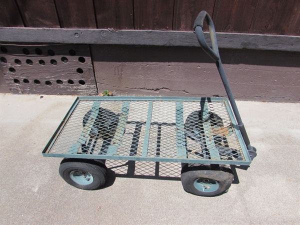 METAL YARD CART
