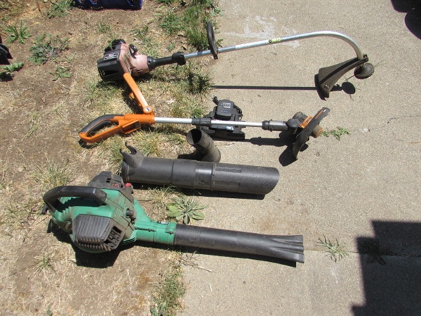 GAS & BATTERY TRIMMERS & BLOWERS