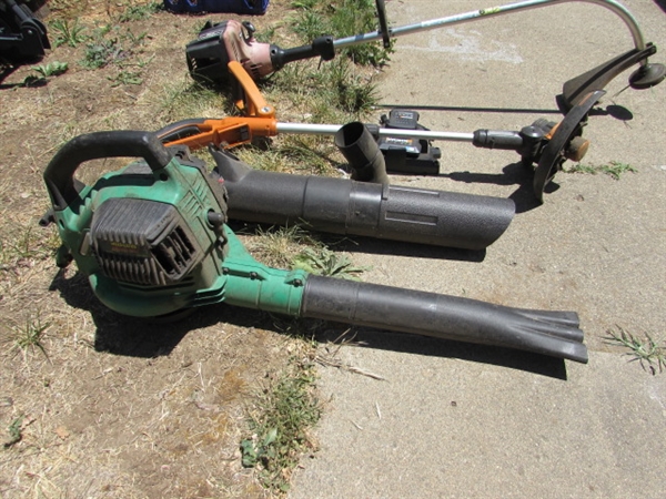 GAS & BATTERY TRIMMERS & BLOWERS