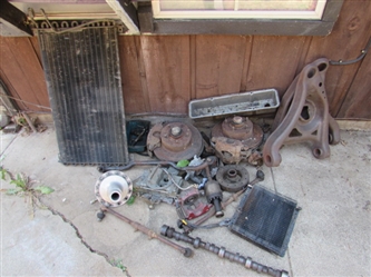 ASSORTED CAR PARTS