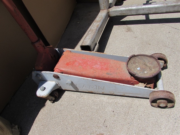 ENGINE STAND & FLOOR JACK