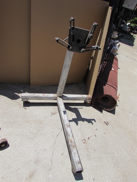 ENGINE STAND & FLOOR JACK