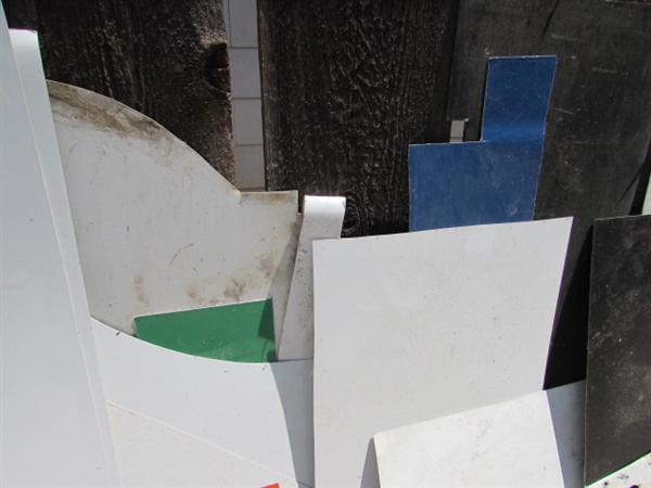 ALUMINUM PIECES & SCRAP