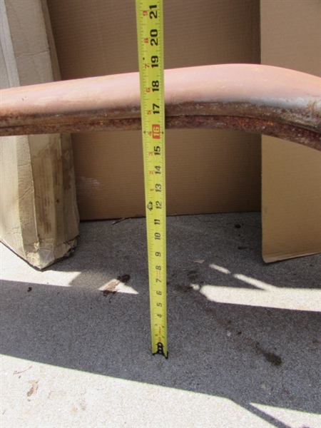 2 STEEL FENDERS FOR TANDEM AXLE TRAILER