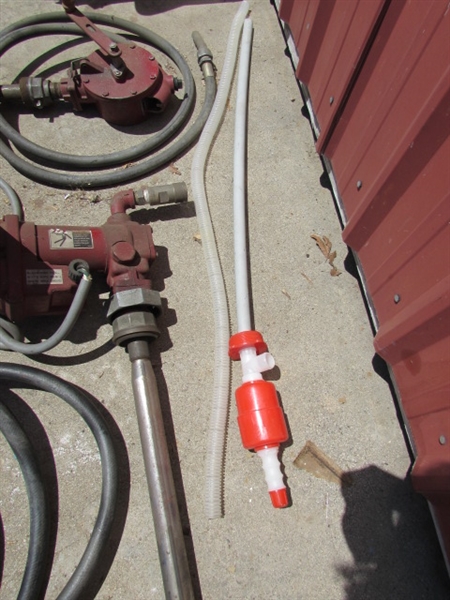GAS CANS & PUMP NOZZLES/HOSES